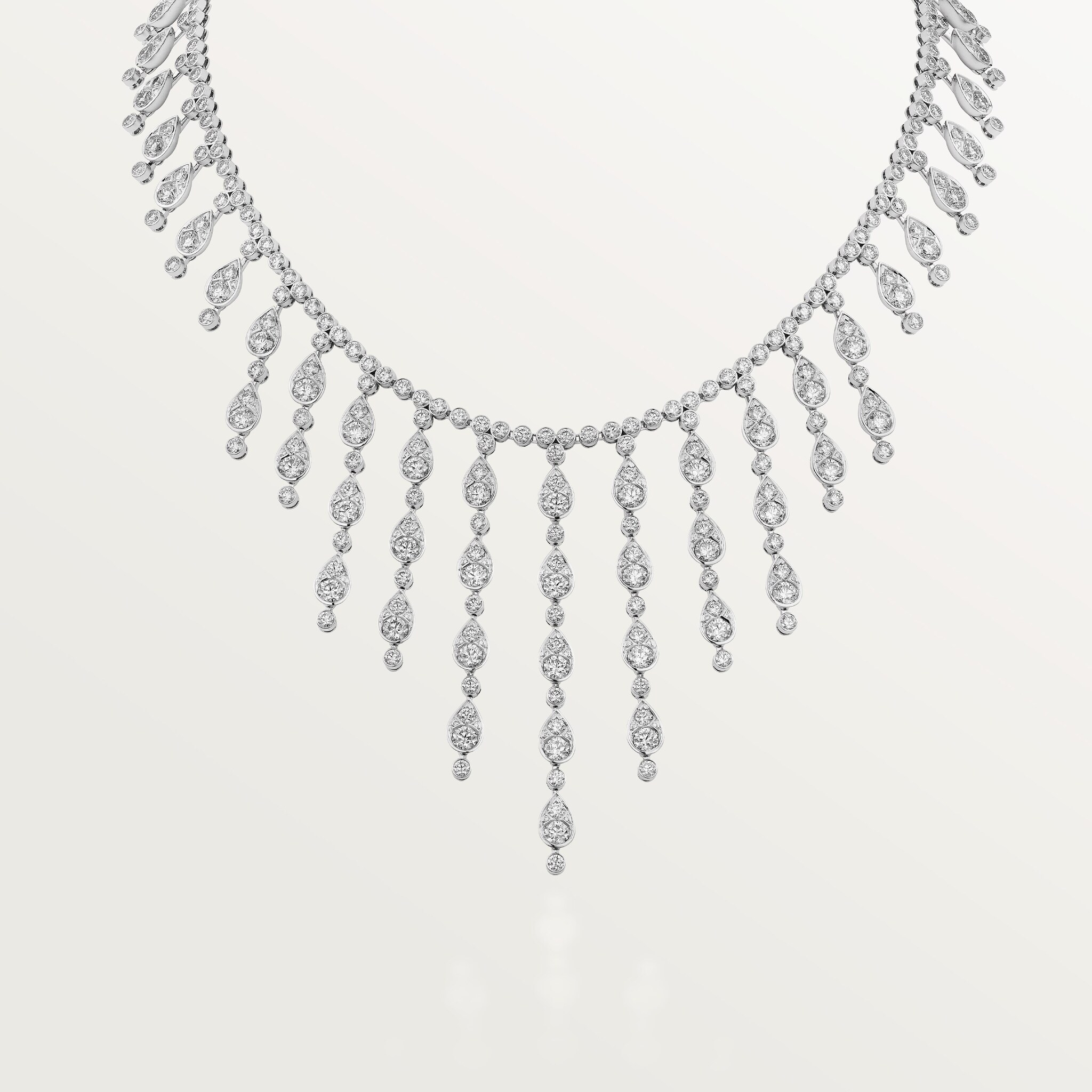 Pluie de Cartier necklace, diamonds