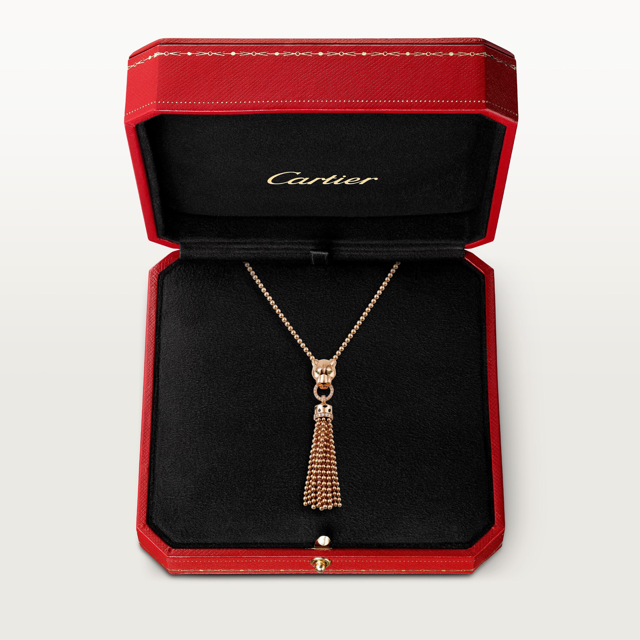 Panth&egrave;re de Cartier long necklace, diamonds, image 5