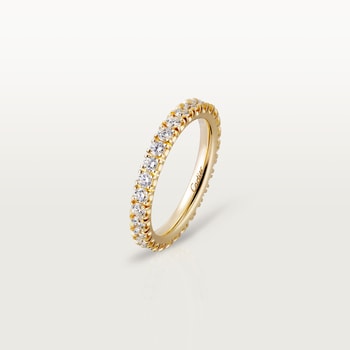 Etincelle de Cartier wedding band, 2.6 mm width, paved Etincelle de Cartier wedding band, 2.6 mm width, paved