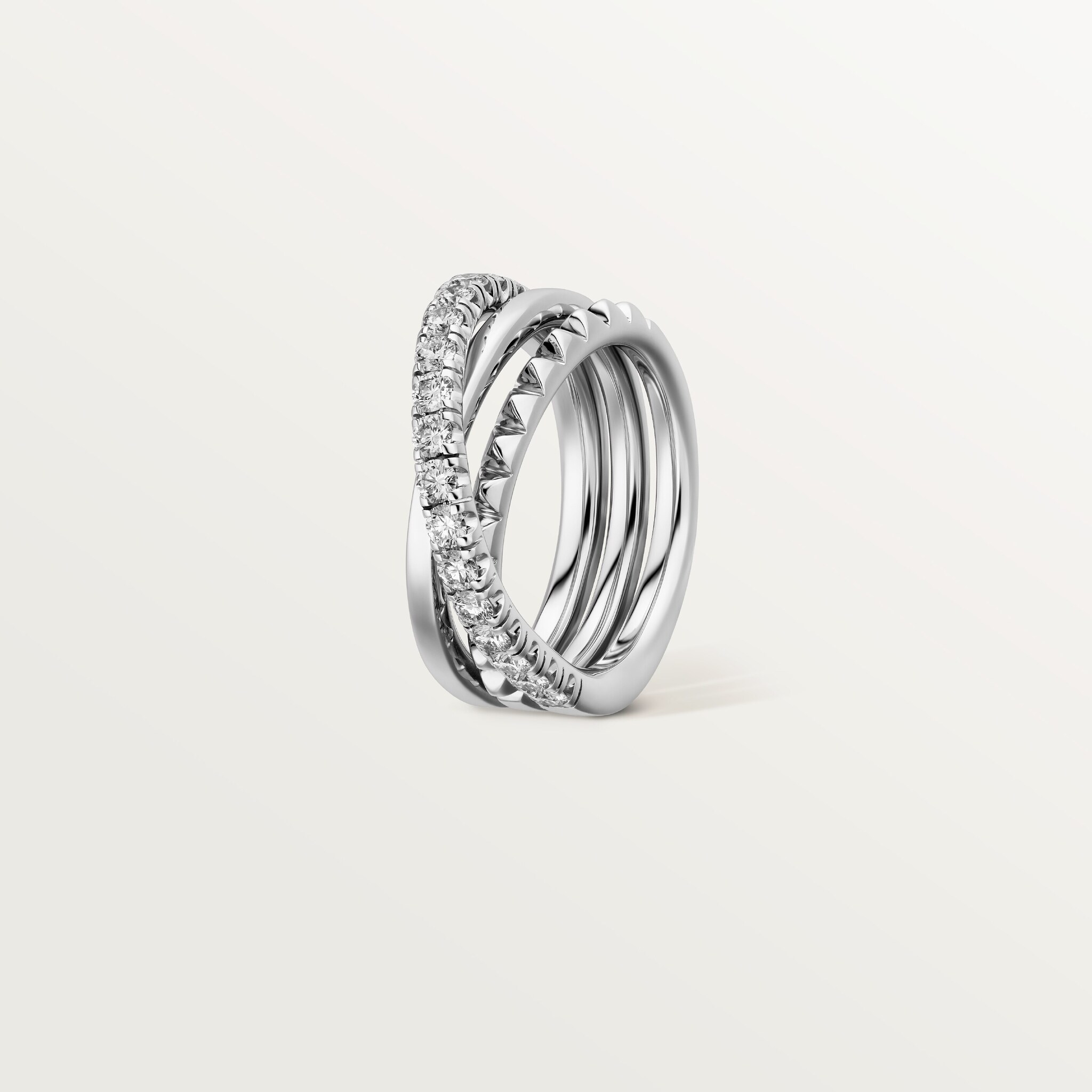 Etincelle de Cartier ring, semi-paved