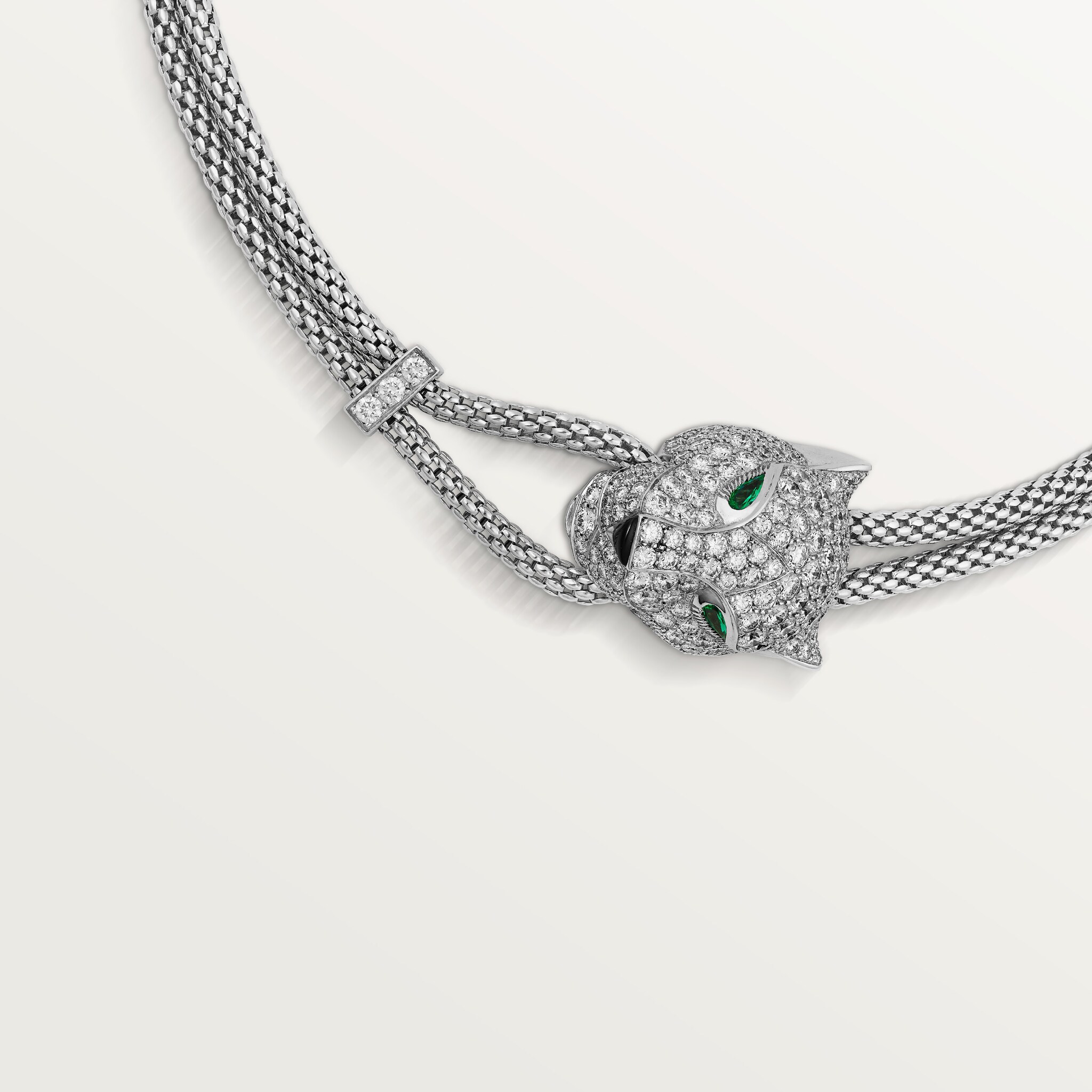 Panth&egrave;re de Cartier necklace, paved