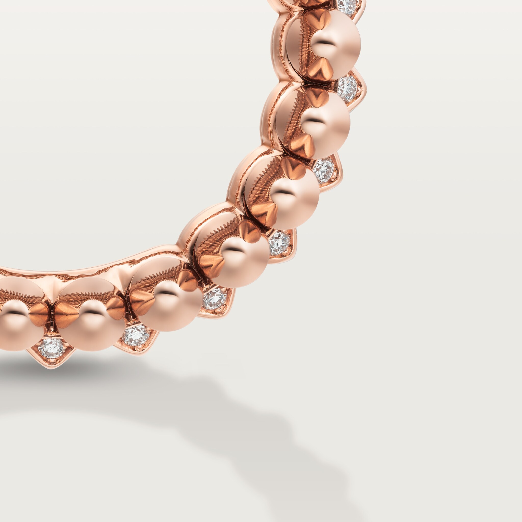 Clash de Cartier ring, double row, paved, image 6