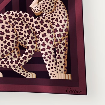 90 scarf, Panthère Illusion 90 scarf, Panthère Illusion