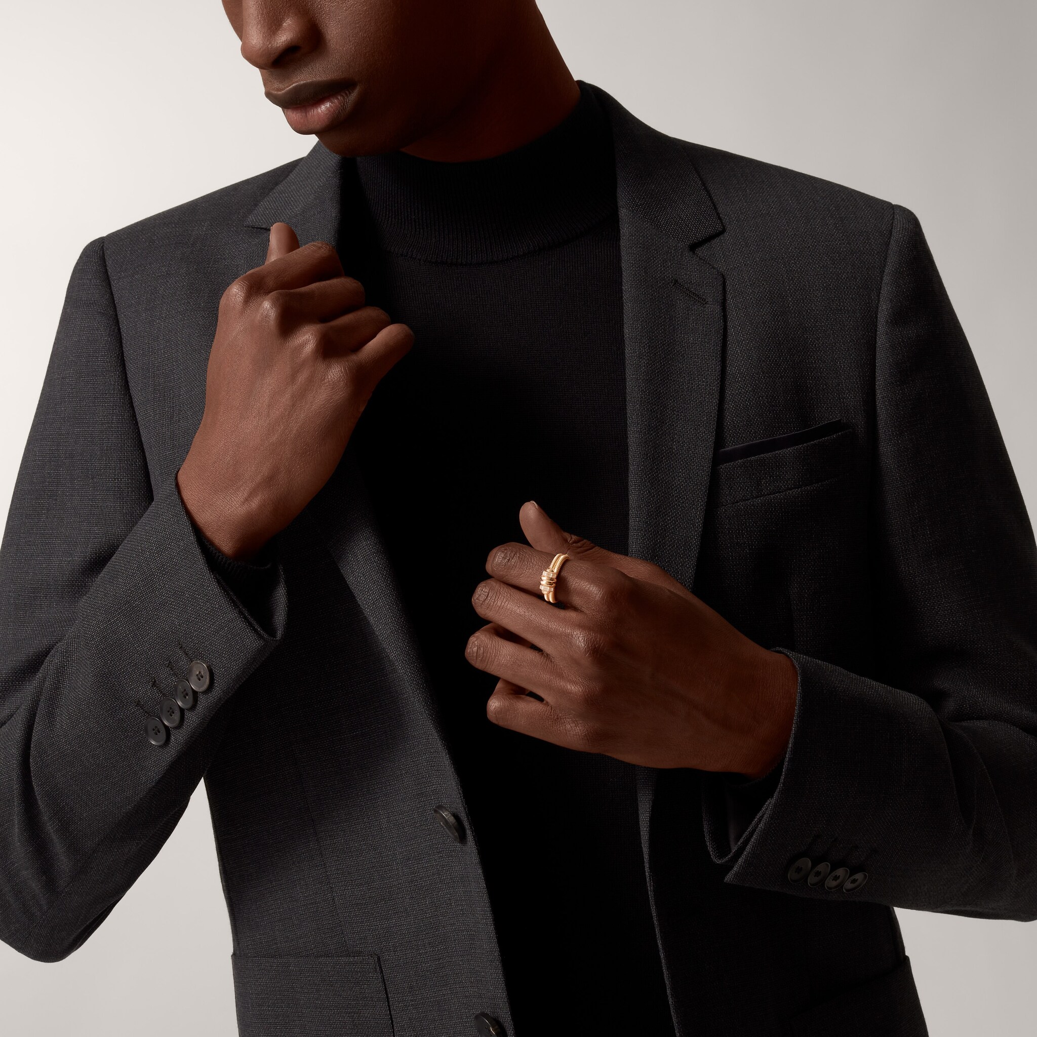 Ecrou de Cartier ring, diamonds