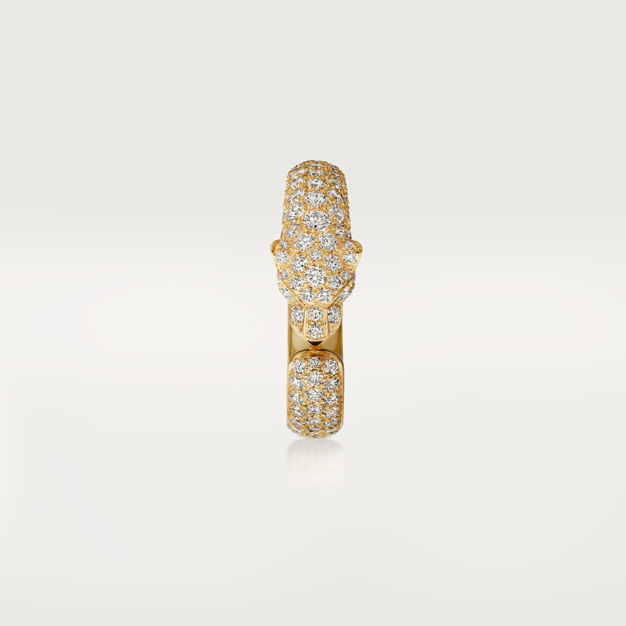 Panth&egrave;re de Cartier ring, small model, paved