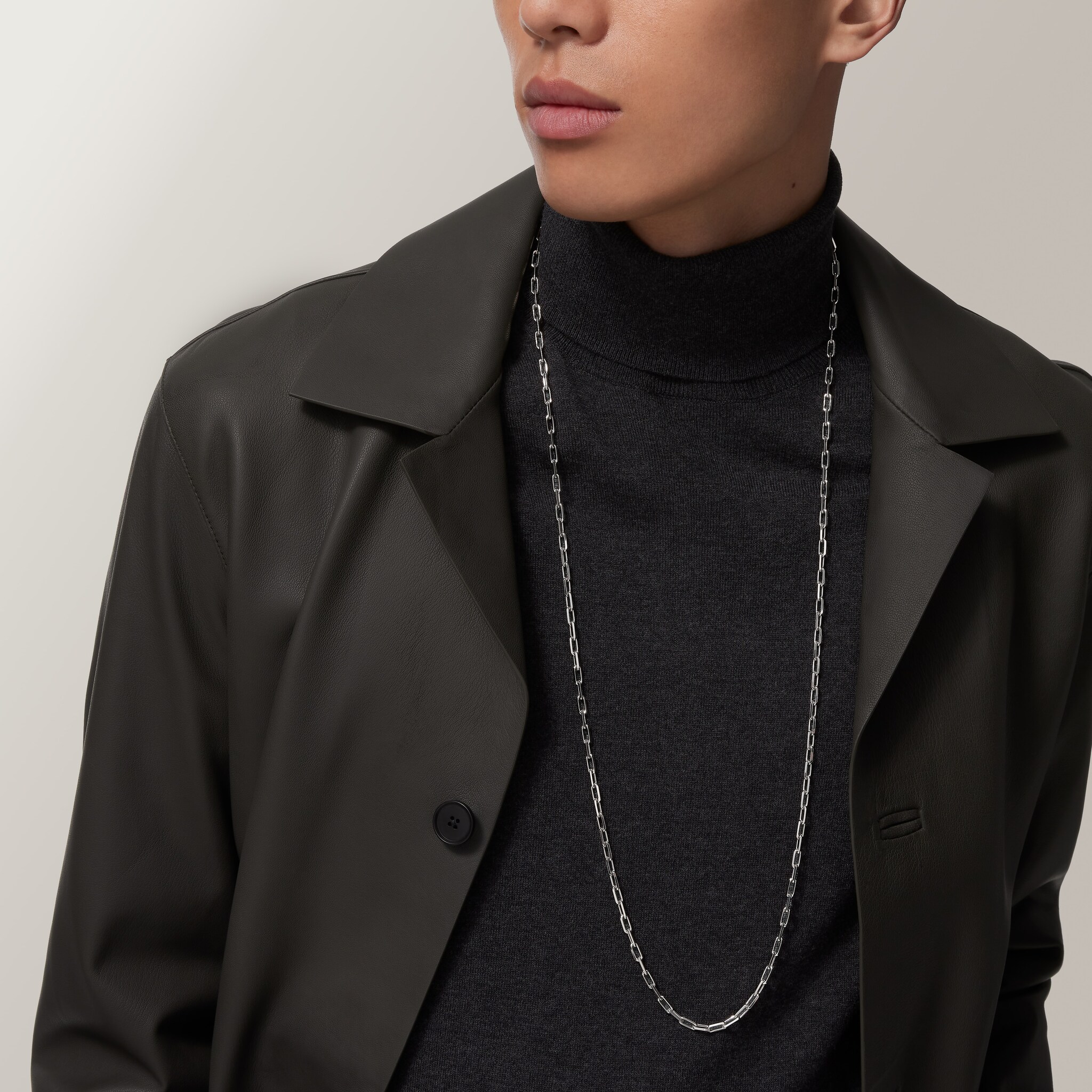 Santos de Cartier long necklace, chain, small model, image 5