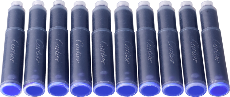 Ink cartridge blue Writing instruments Cartier KWT