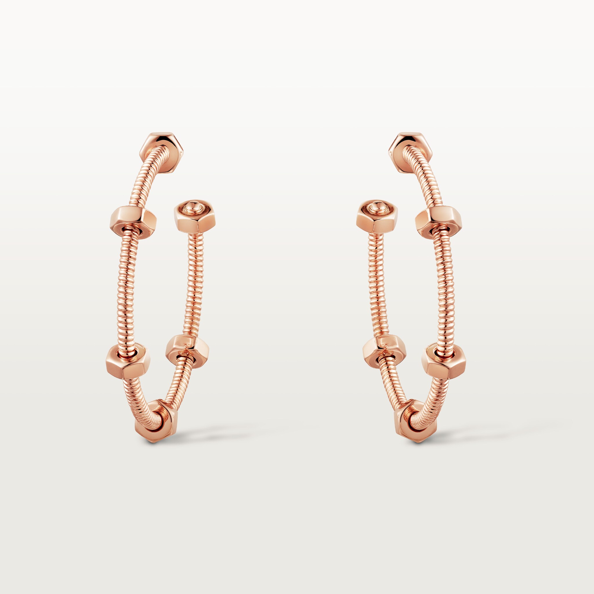 Ecrou de Cartier hoop earrings
