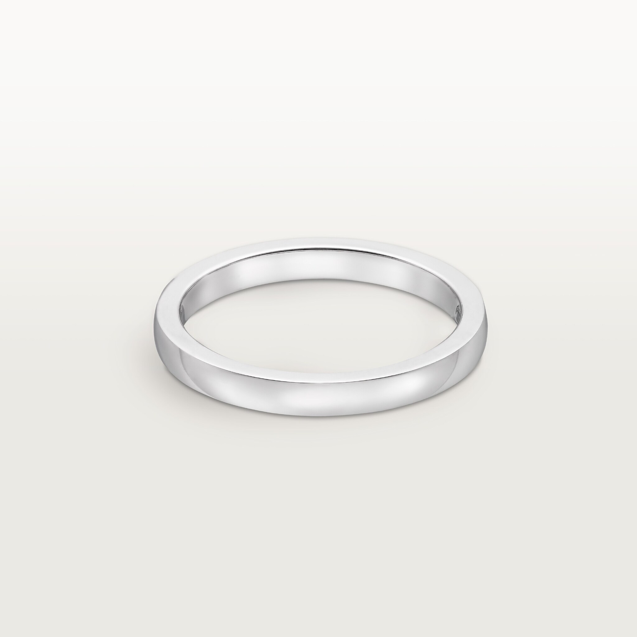 Ballerine wedding band, 2.1 mm width