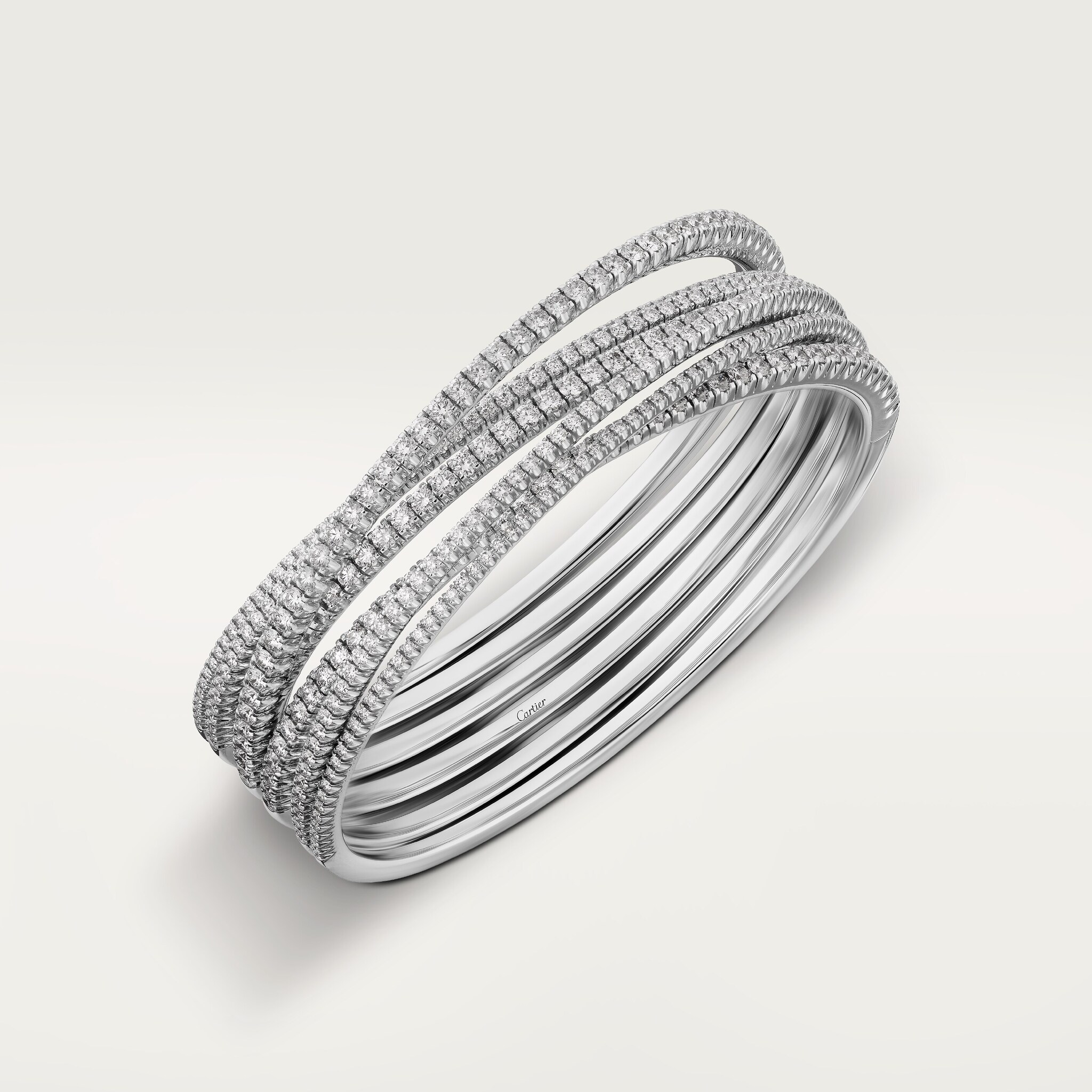 Etincelle de Cartier bracelet, half-paved