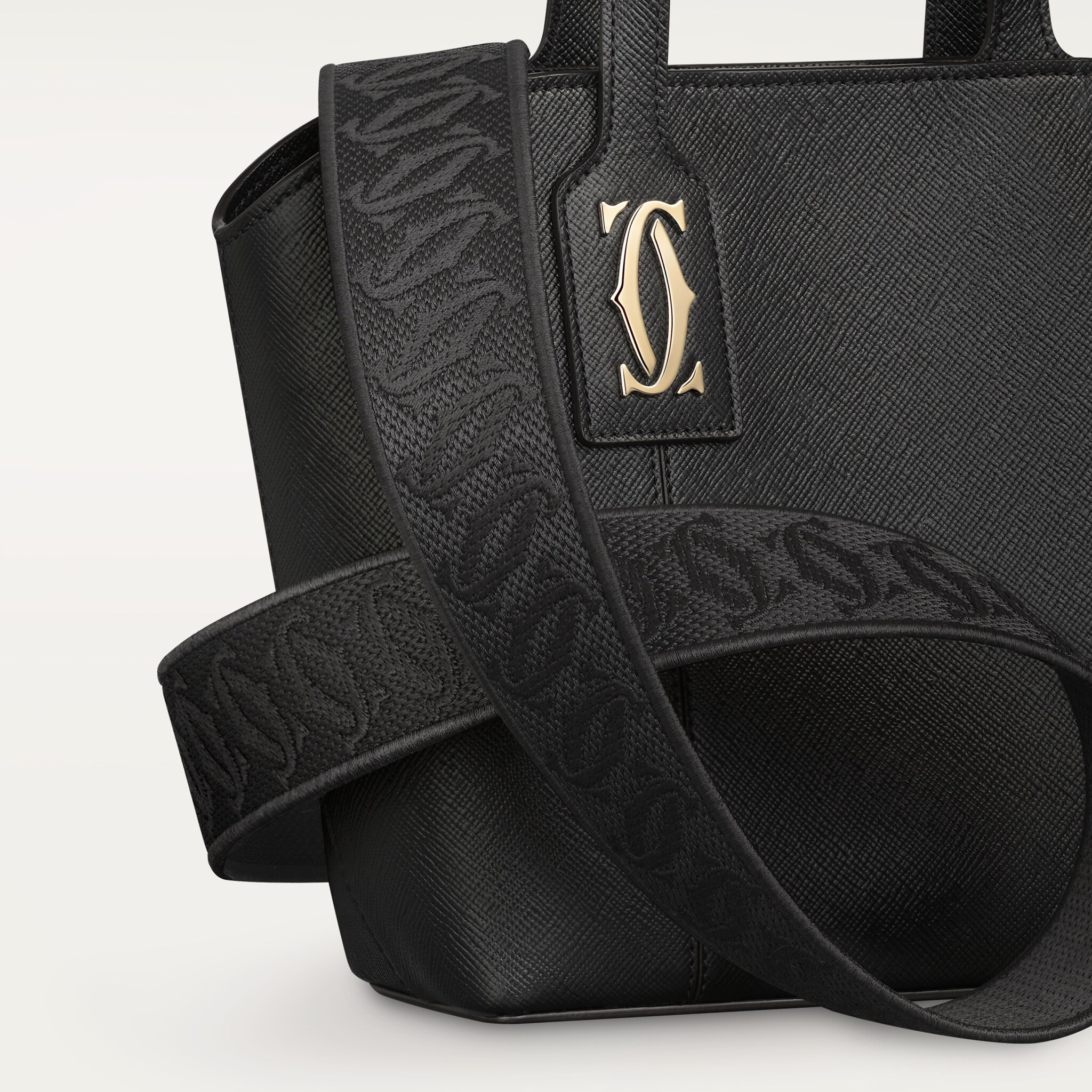 Mini tote bag, C de Cartier, image 6