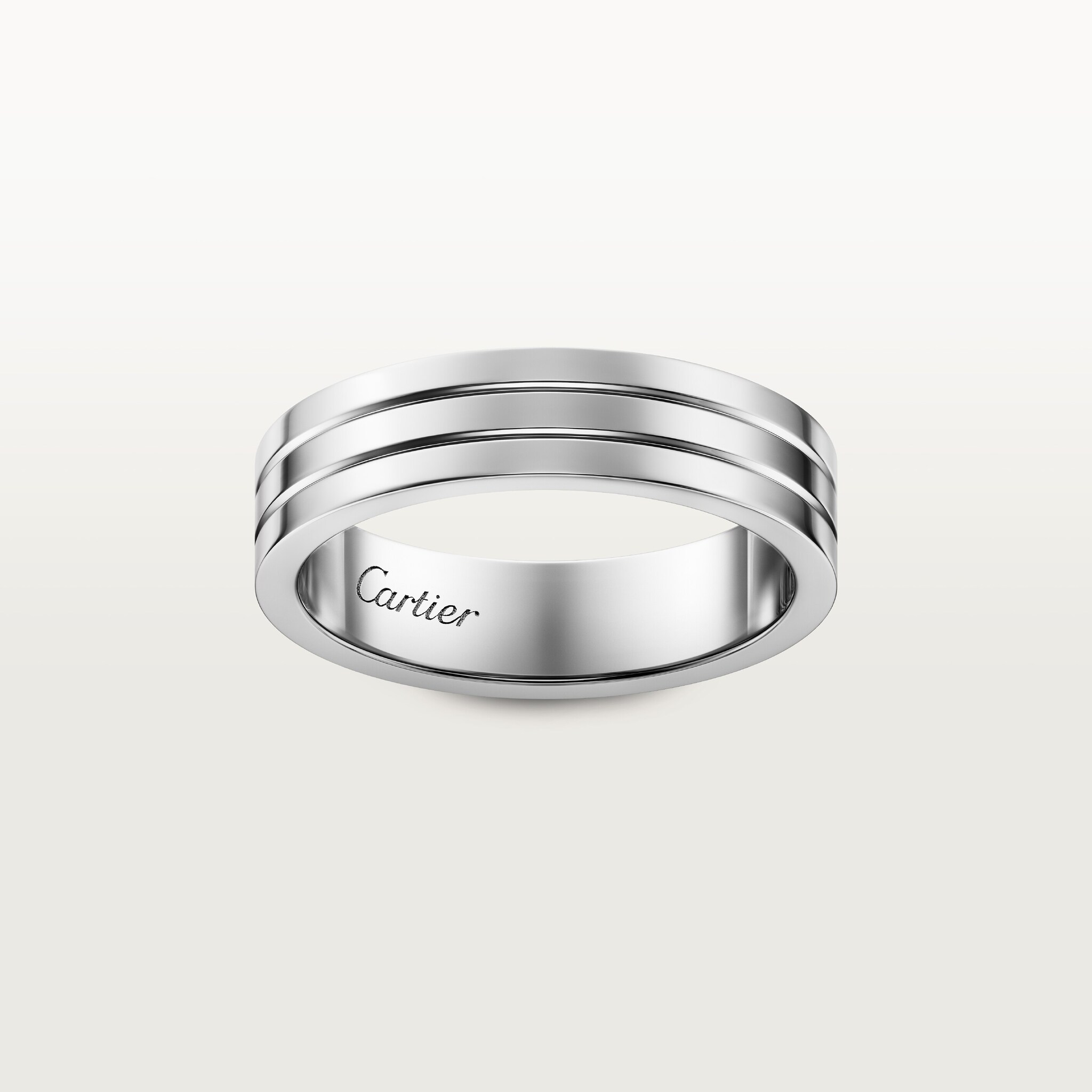 Vendome Louis Cartier wedding band, 4.8 mm width
