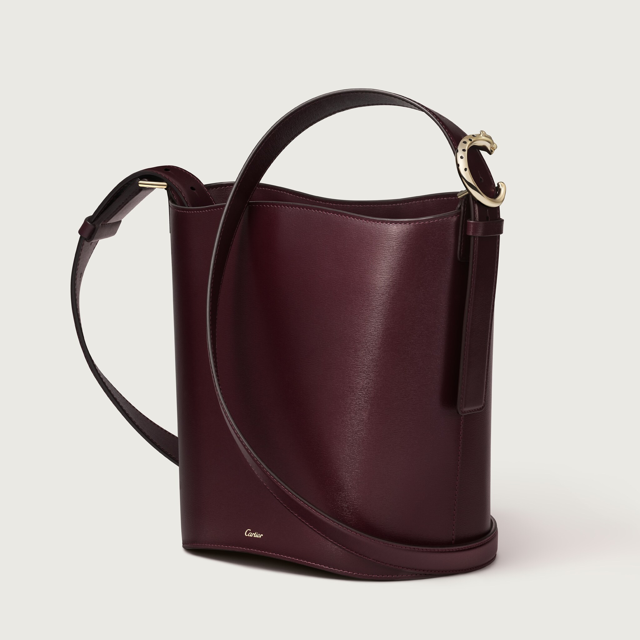 Small model bucket bag, Panth&egrave;re C de Cartier, image 5