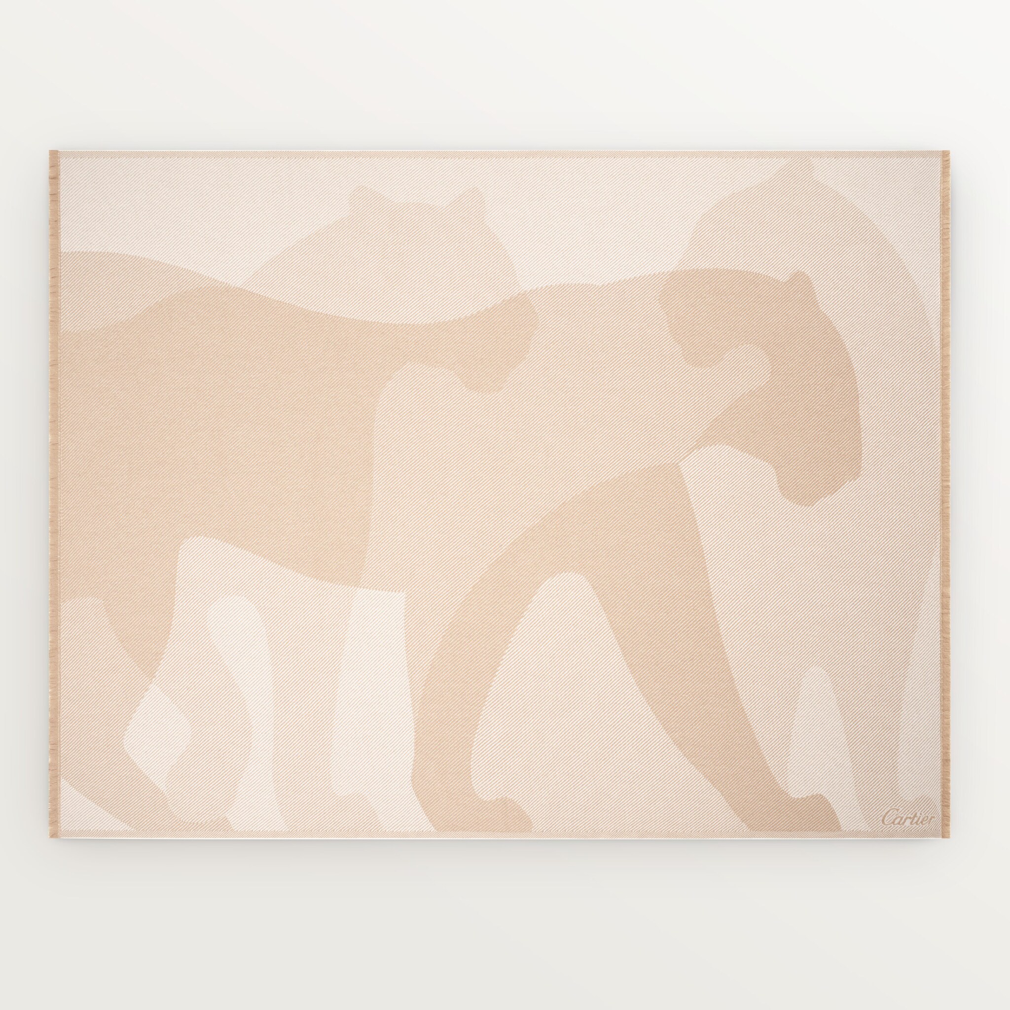 Panth&egrave;re de Cartier blanket