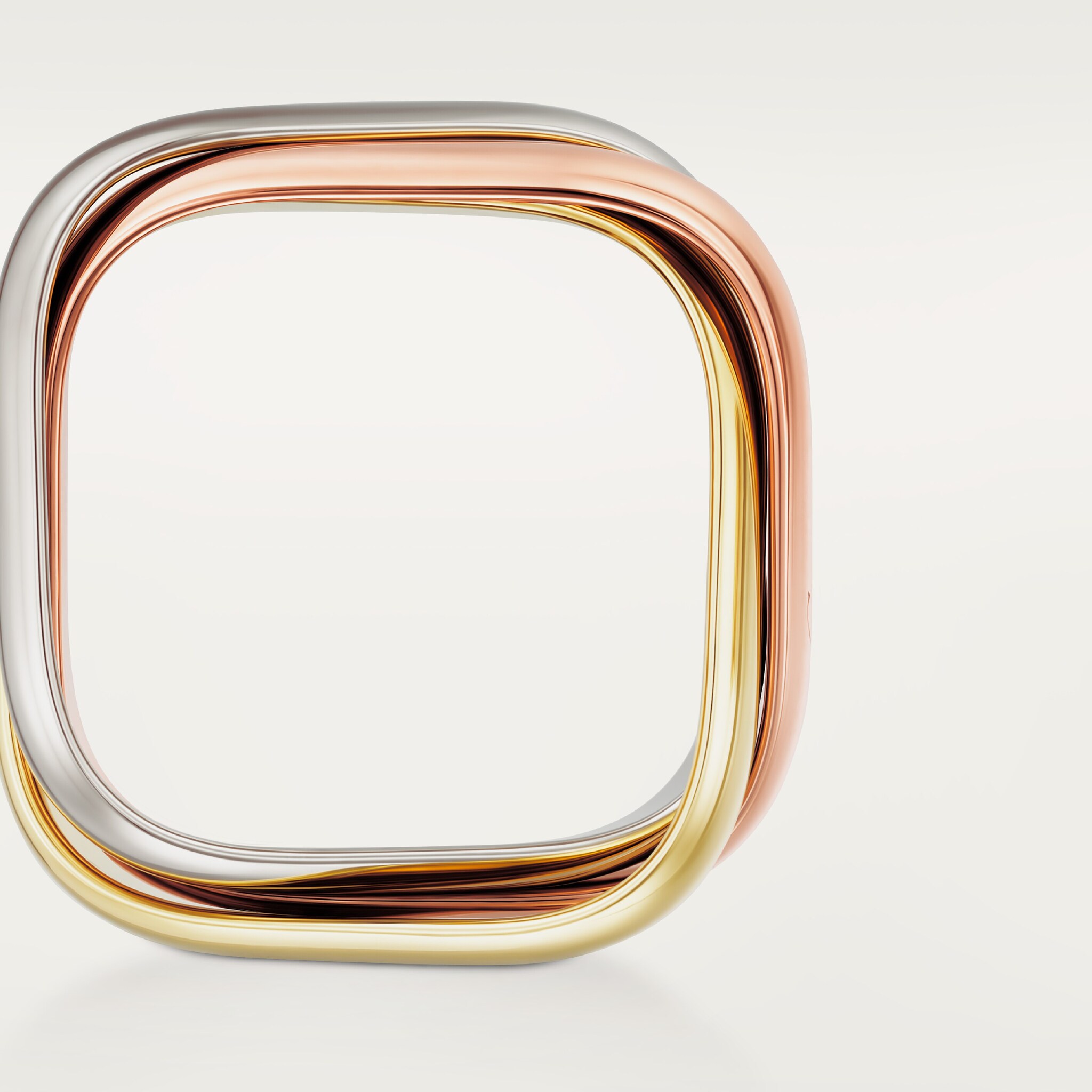 Trinity ring, cushion-shaped, classic model, image 5