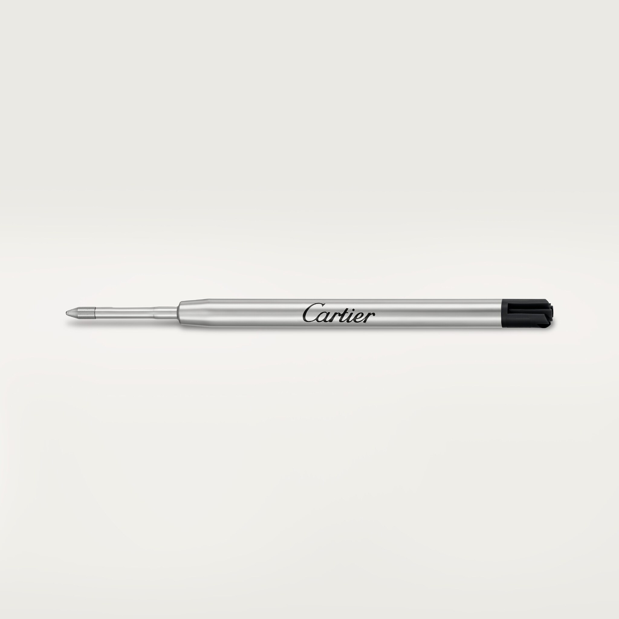 Ballpoint pen refill, black solvent, phenoxyethanol, benzyl alcohol