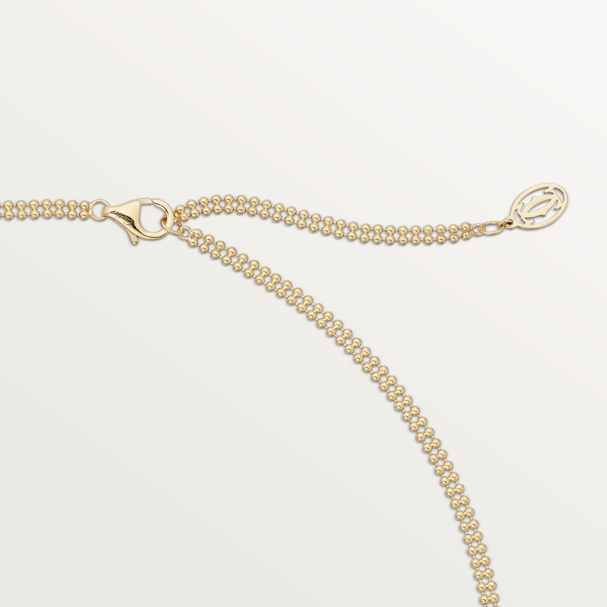 Trinity pendant, seven rows, diamonds, image 5