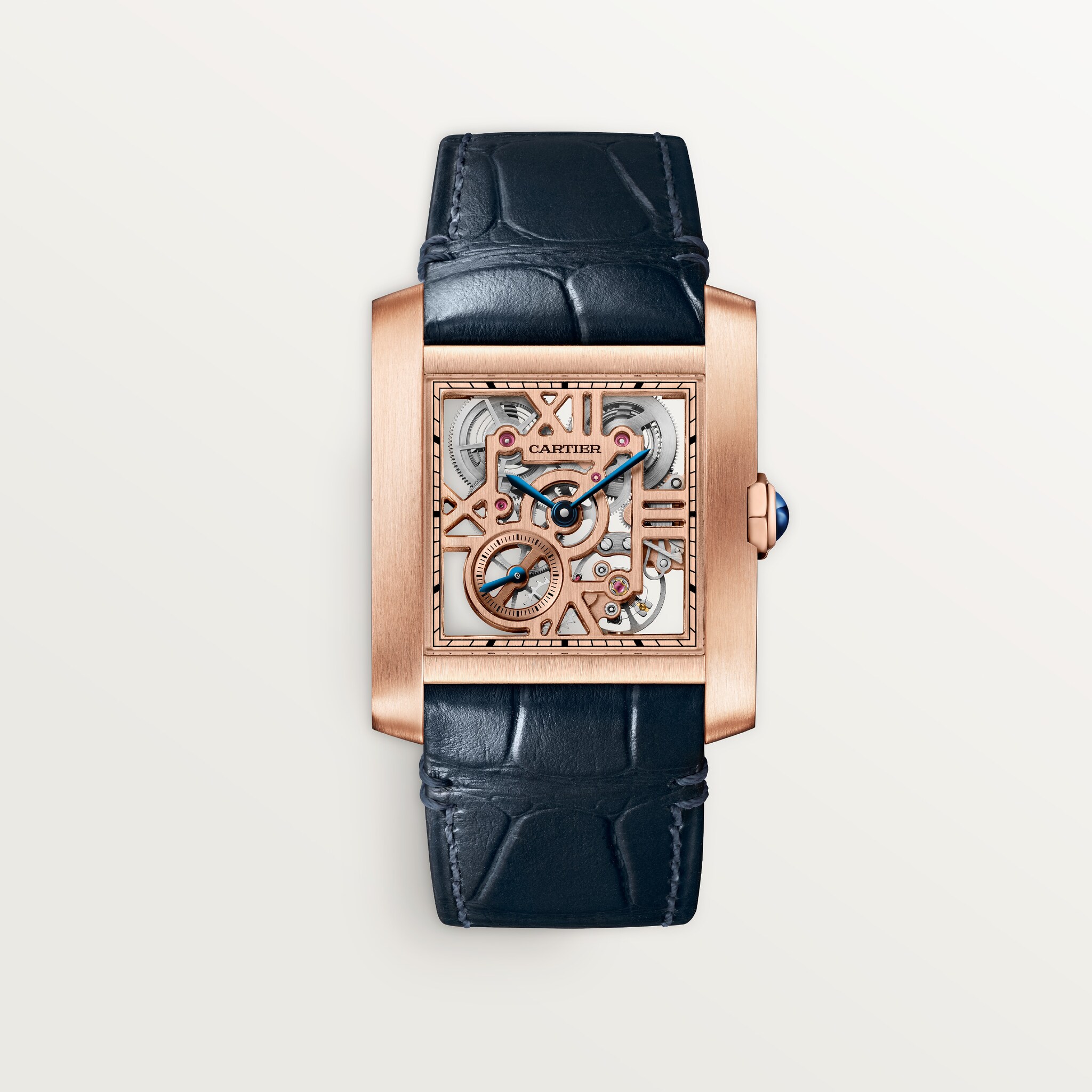 Tank Fran&ccedil;aise skeleton watch