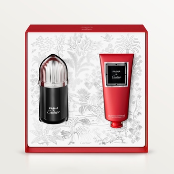 Pasha de Cartier Édition Noire Gift Set  Pasha de Cartier Édition Noire Gift Set