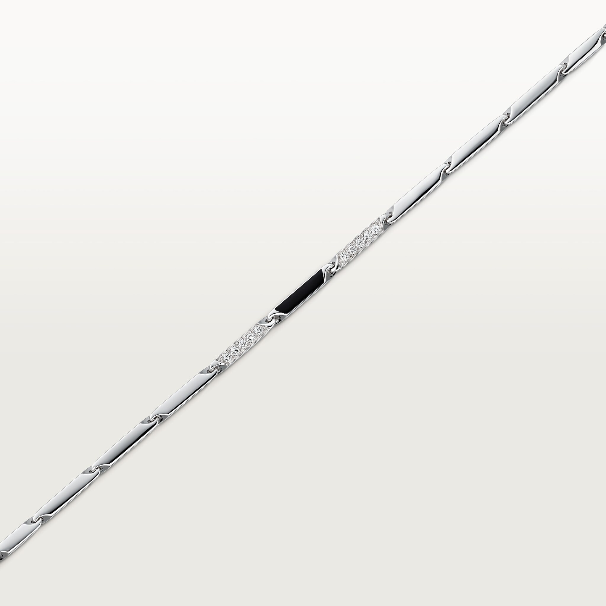 Panth&egrave;re de Cartier long necklace, small model, paved 