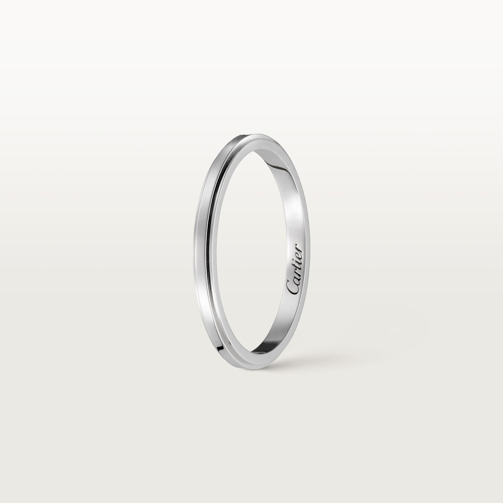 Cartier d'Amour wedding band, 1.8 mm width