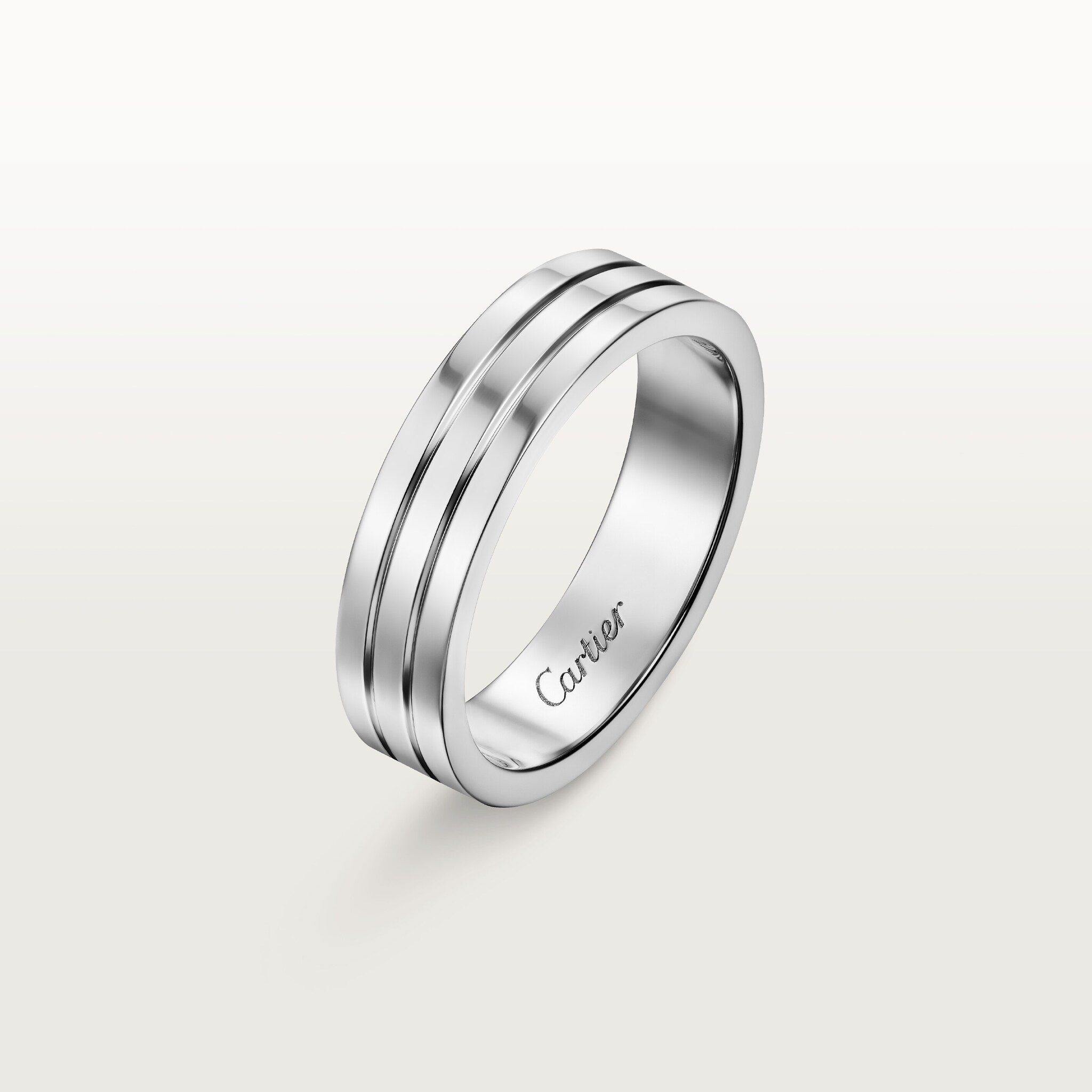 Vendome Louis Cartier wedding band, 4.8 mm width