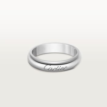 C de Cartier wedding band, 4 mm width C de Cartier wedding band, 4 mm width