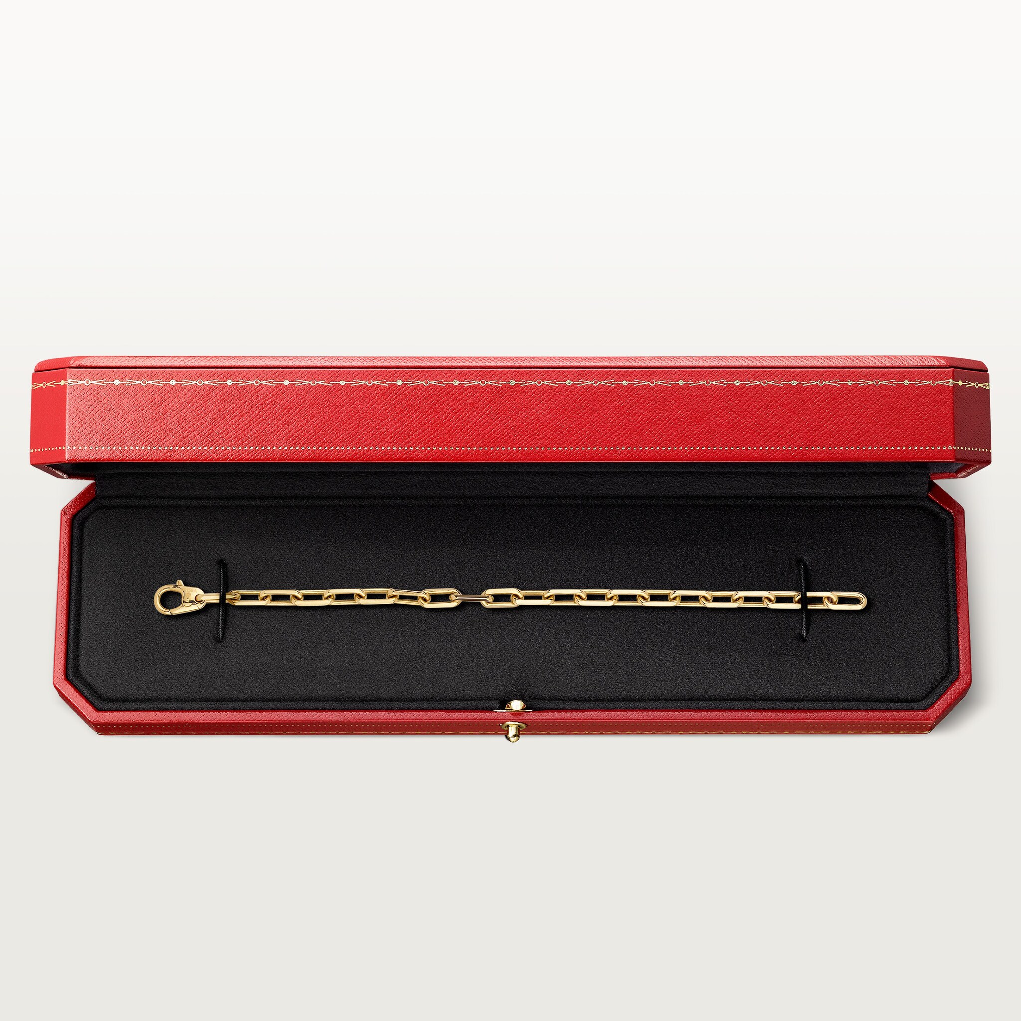 Santos de Cartier bracelet, chain, medium model, image 7