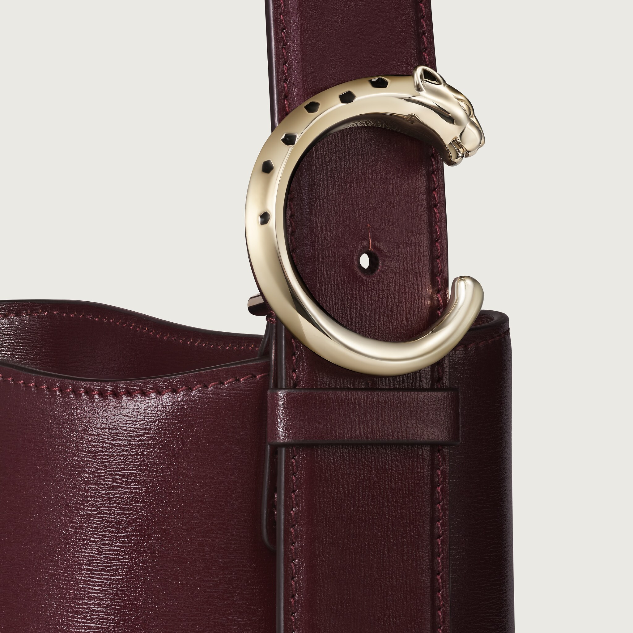 Small model bucket bag, Panth&egrave;re C de Cartier