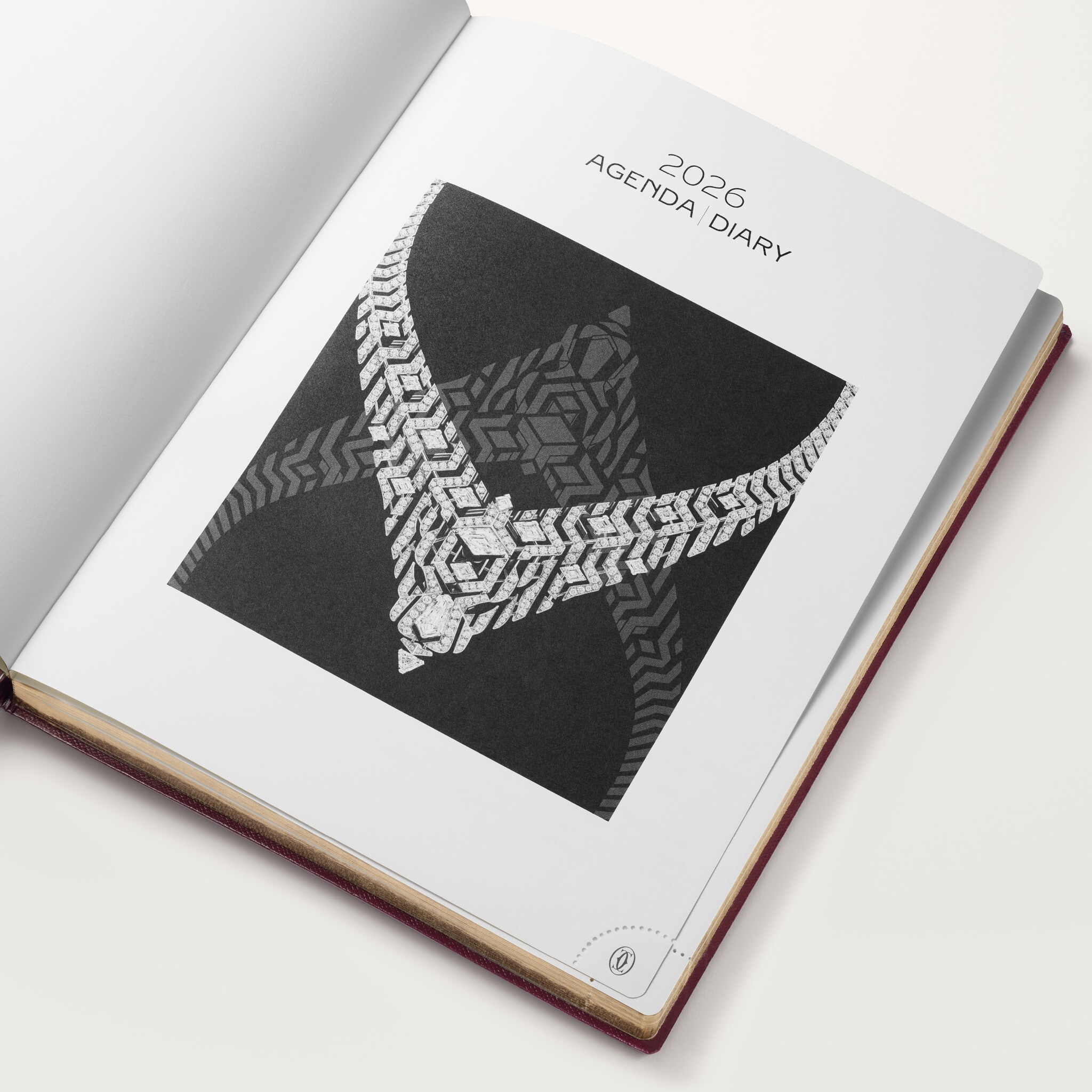 Cartier planner refill, paper