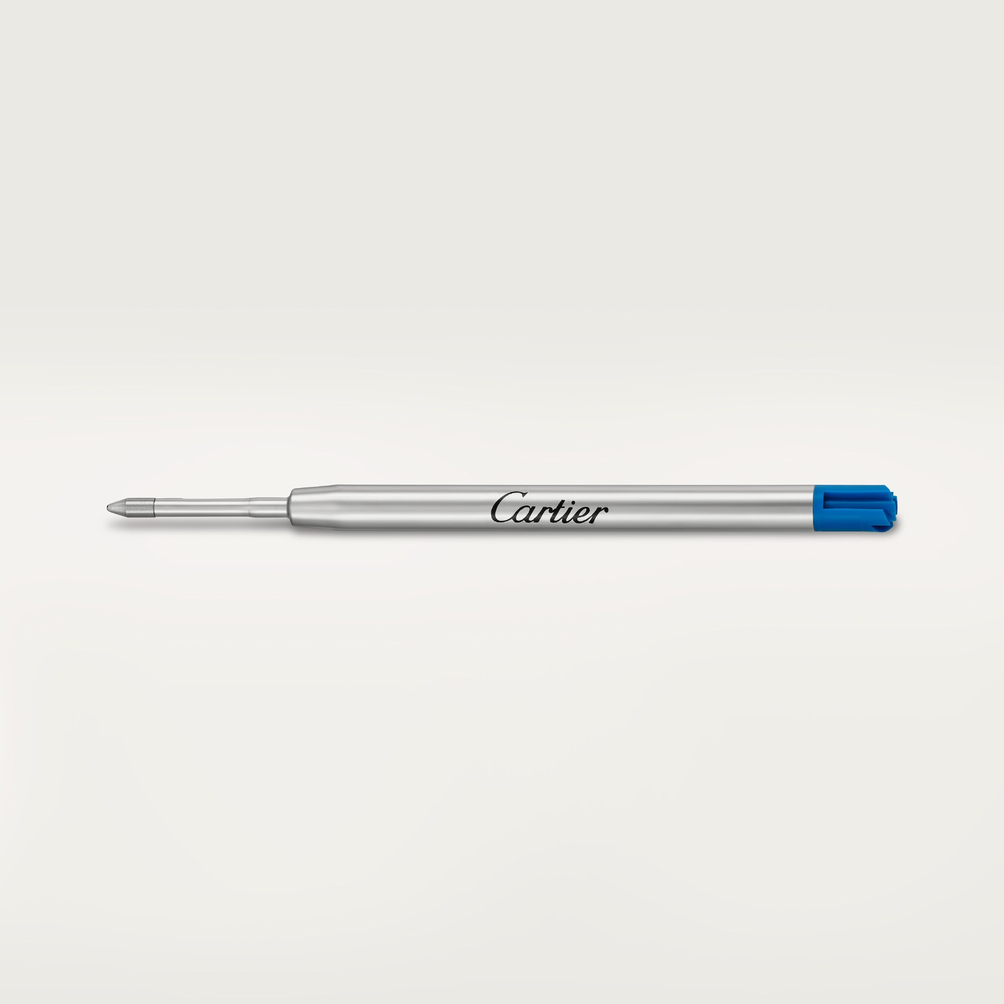 Ballpoint pen refill, blue solvent, phenoxyethanol, benzyl alcohol