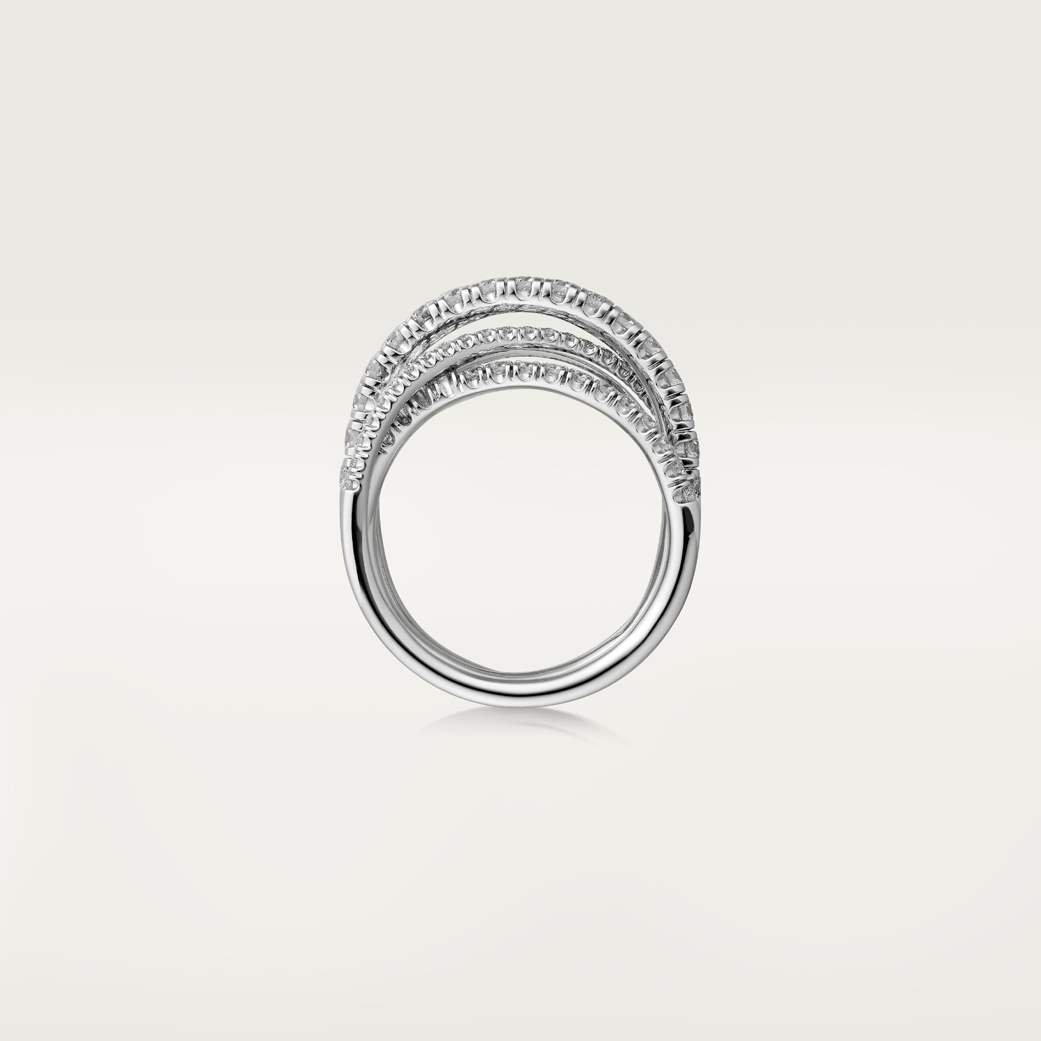 Etincelle de Cartier ring, semi-paved