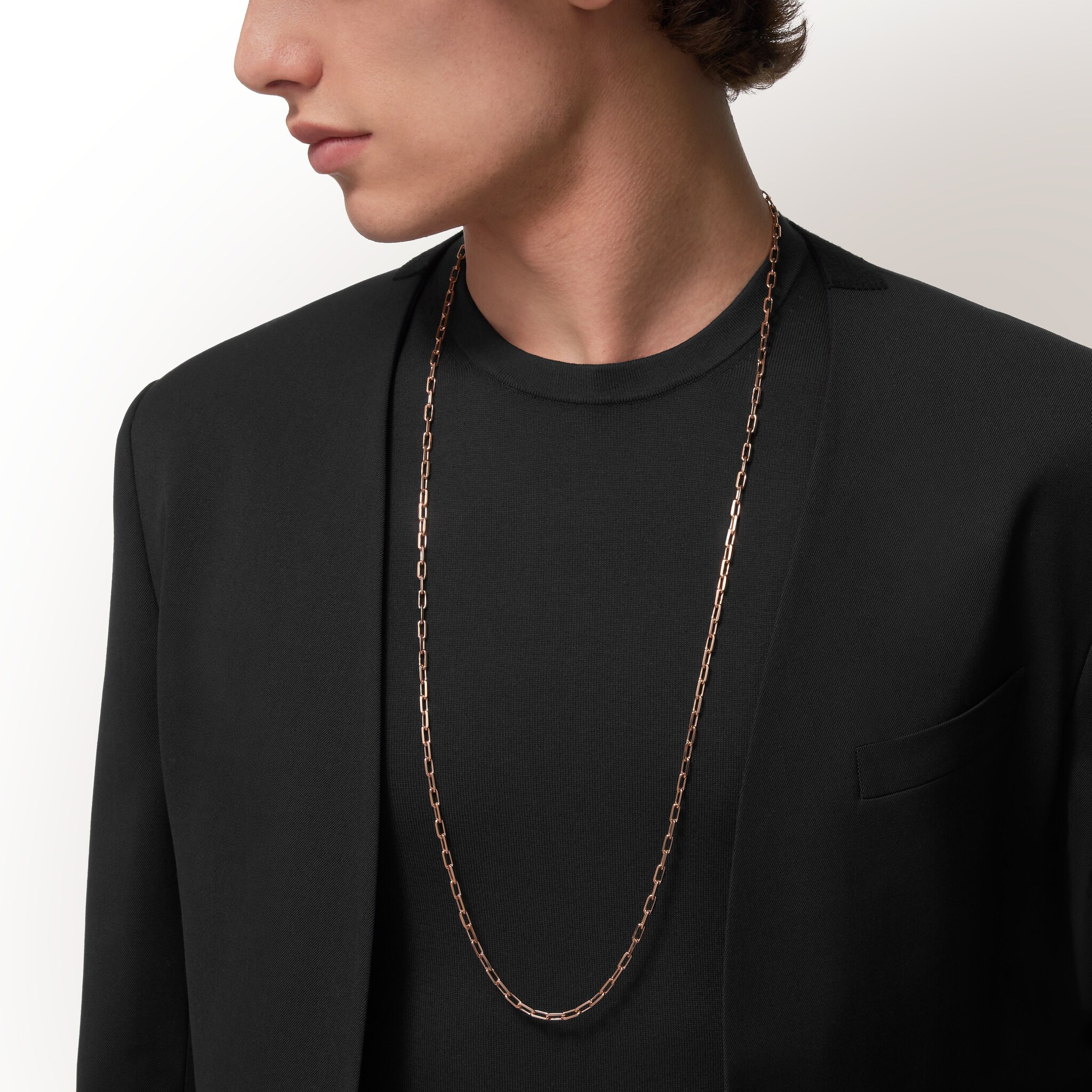 Santos de Cartier long necklace, chain, small model