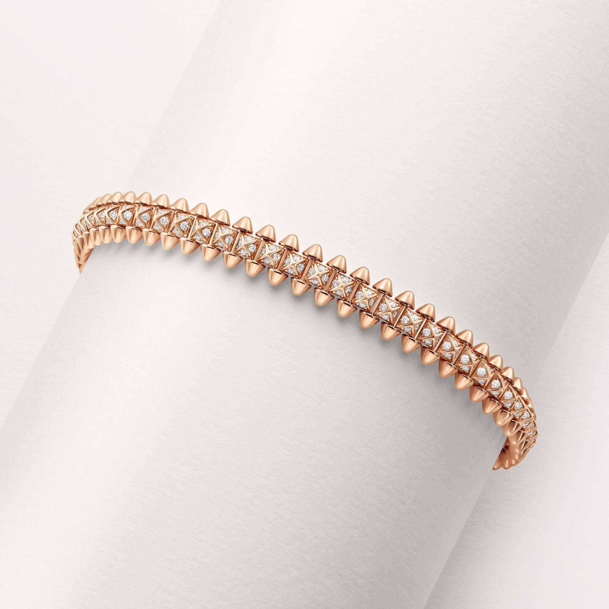 Clash de Cartier bracelet, flexible, small model, paved , image 9