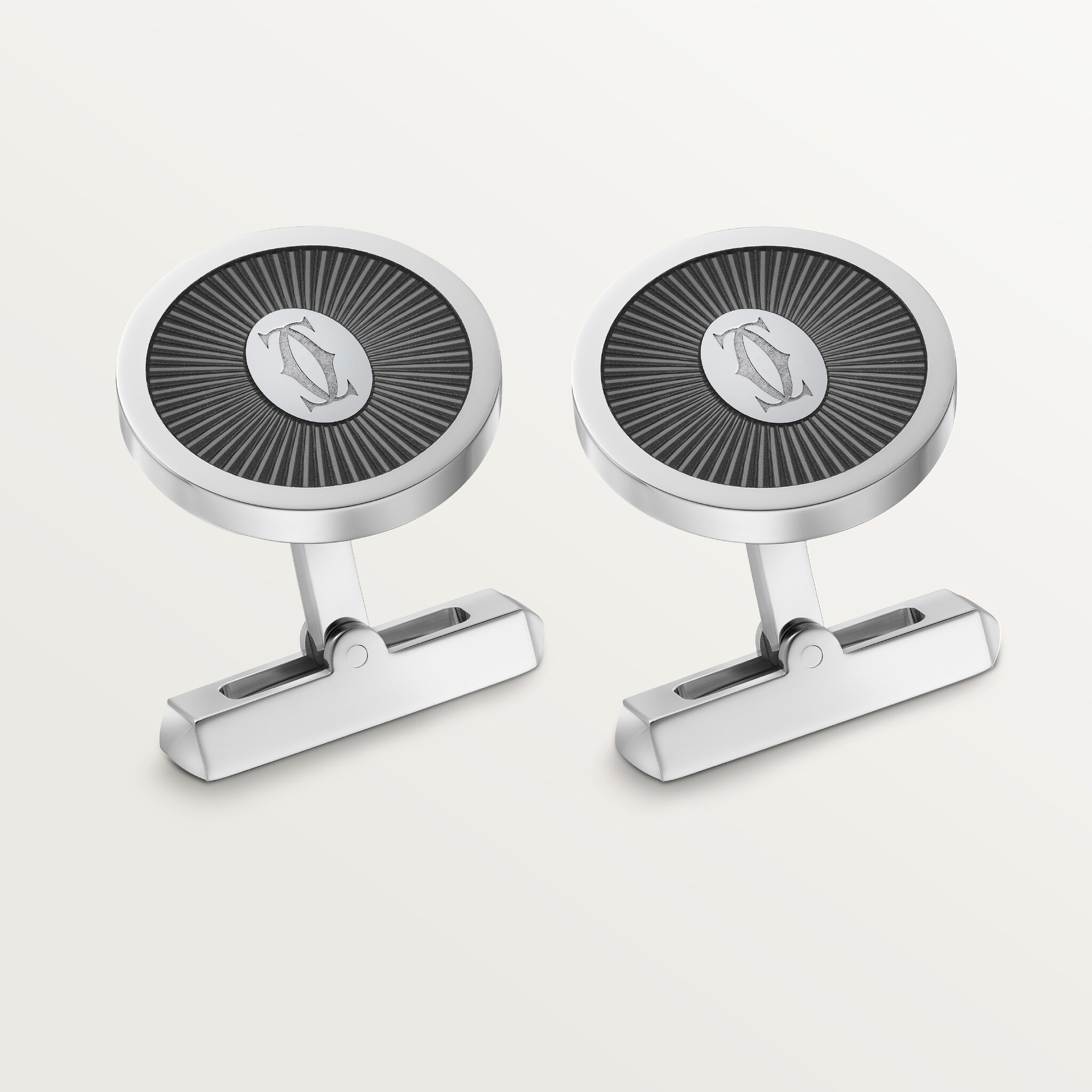 Double C de Cartier cufflinks