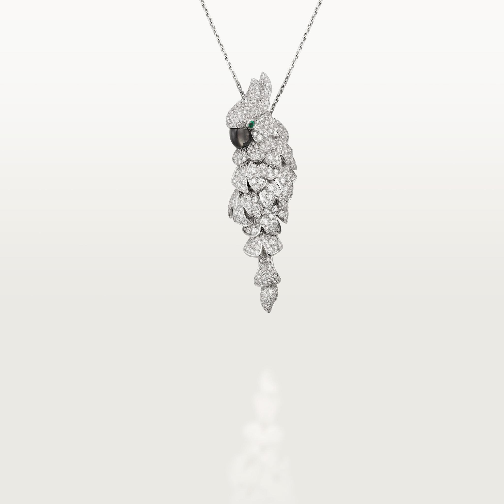 Faune et Flore de Cartier necklace, paved 