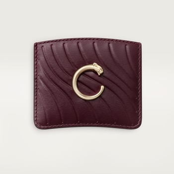 Simple card holder, Panthère C de Cartier Simple card holder, Panthère C de Cartier
