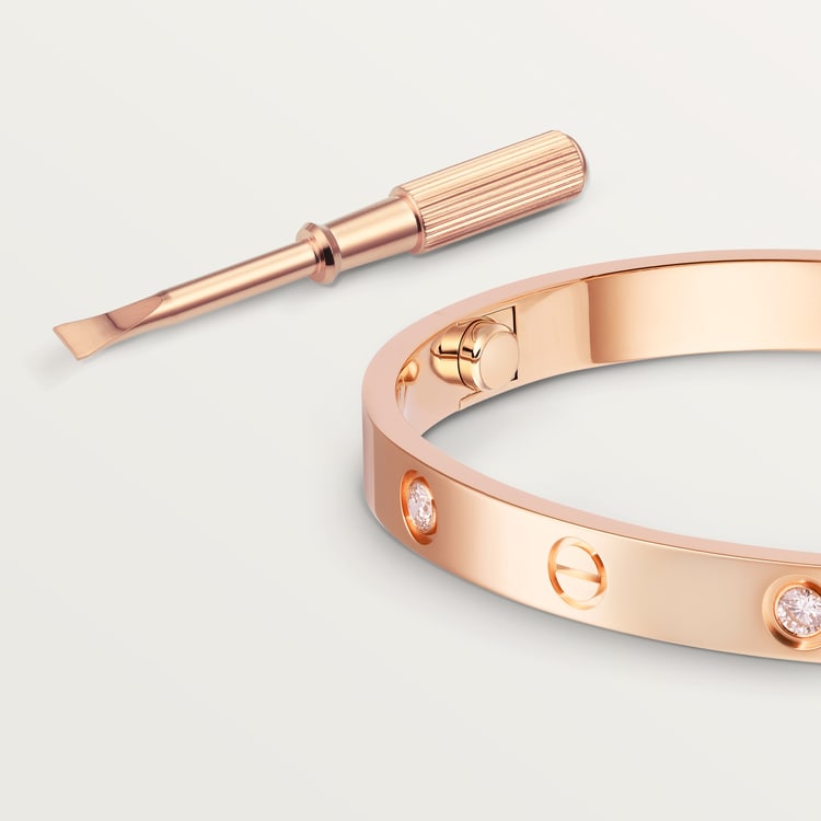 LOVE bracelet 4 diamonds