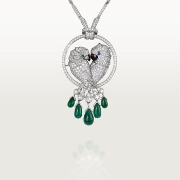 Cartier parrot necklace Clearance