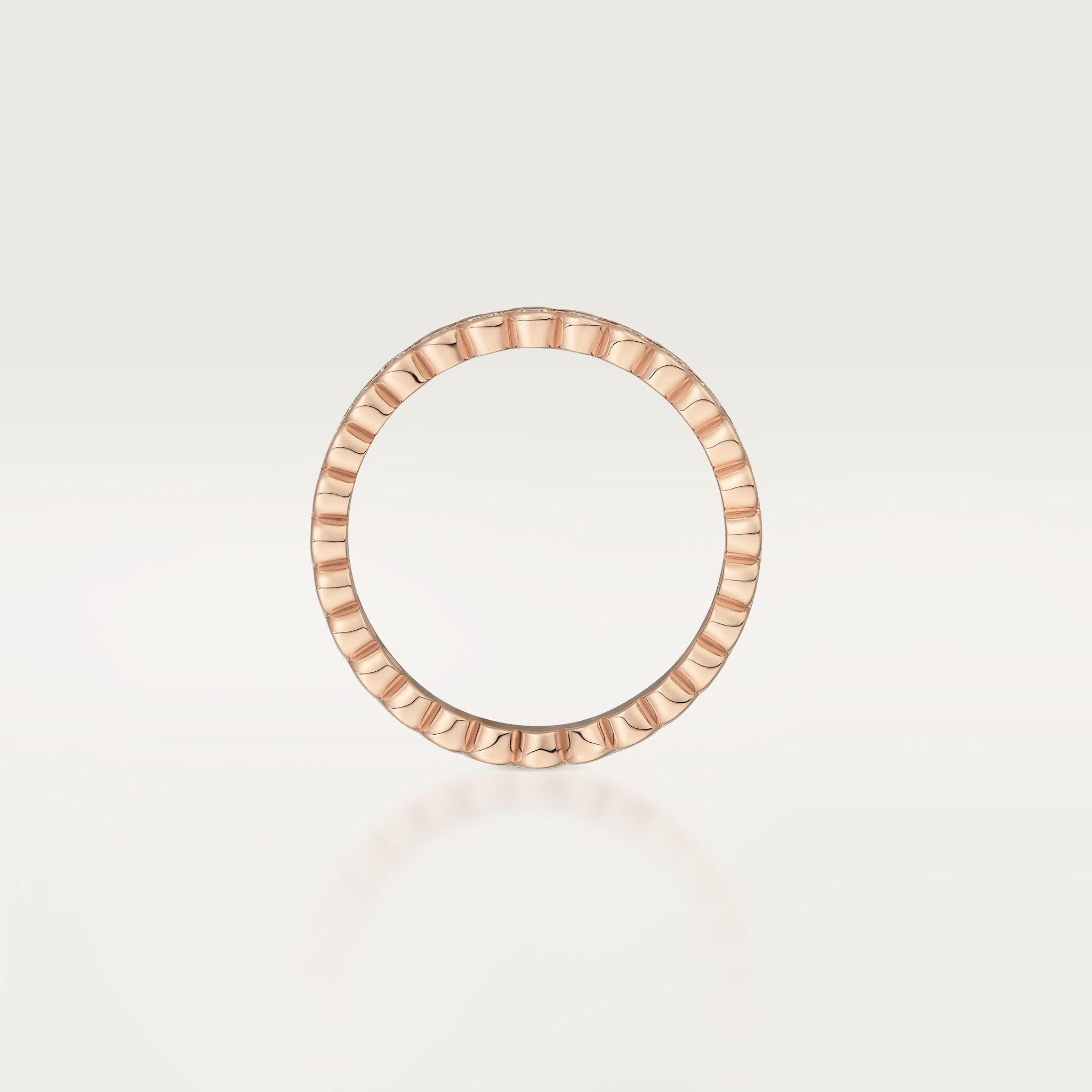 Broderie de Cartier wedding band, diamonds