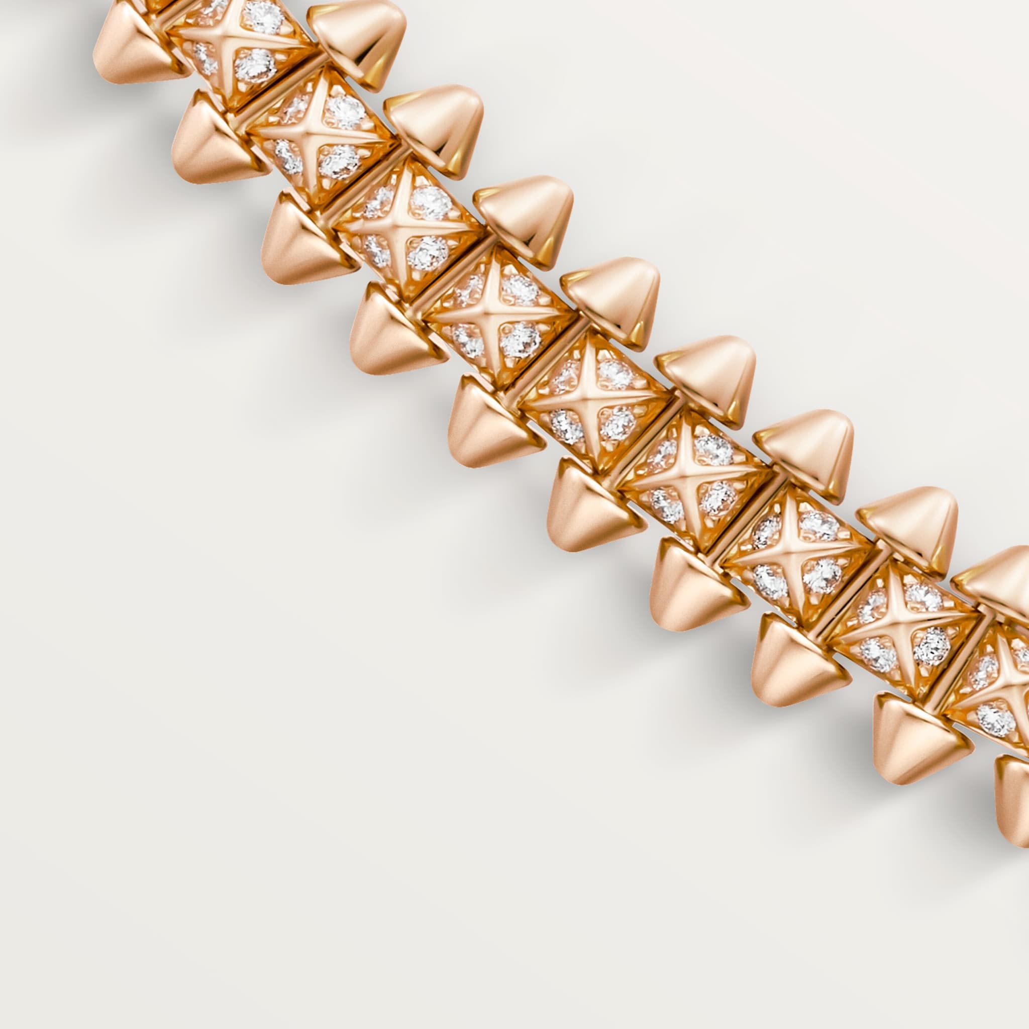 Clash de Cartier kolye, esnek, k&uuml;&ccedil;&uuml;k model, pave , resim 7