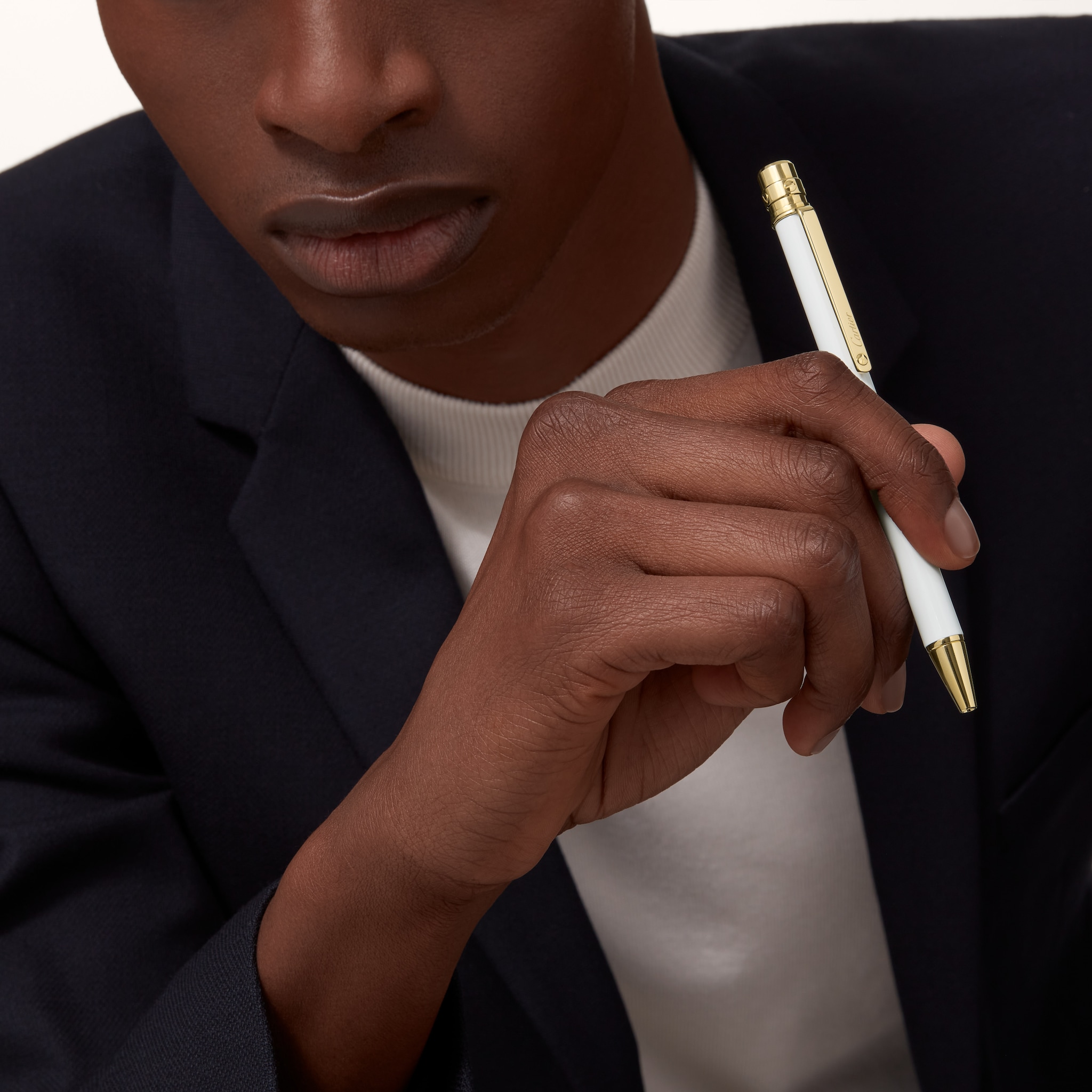 Stylo bille Santos de Cartier