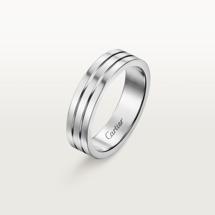 CRB4222500 - Trinity wedding band - White gold - Cartier