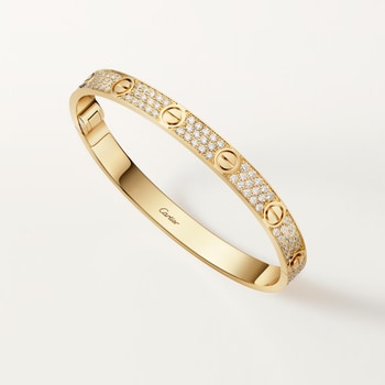 #LOVE# bracelet, classic model, paved #LOVE# bracelet, classic model, paved