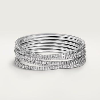 Etincelle de Cartier bracelet, half-paved Etincelle de Cartier bracelet, half-paved