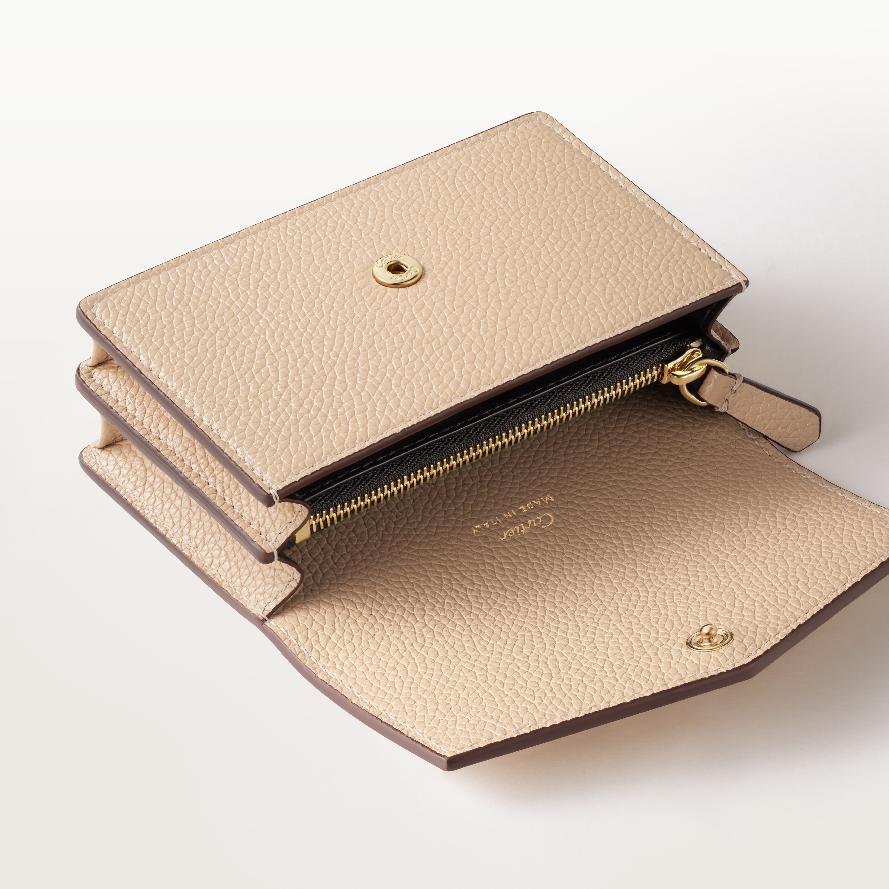 Business card holder with zip, Panthère de Cartier