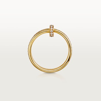 Juste un Clou ring, double, half-paved Juste un Clou ring, double, half-paved