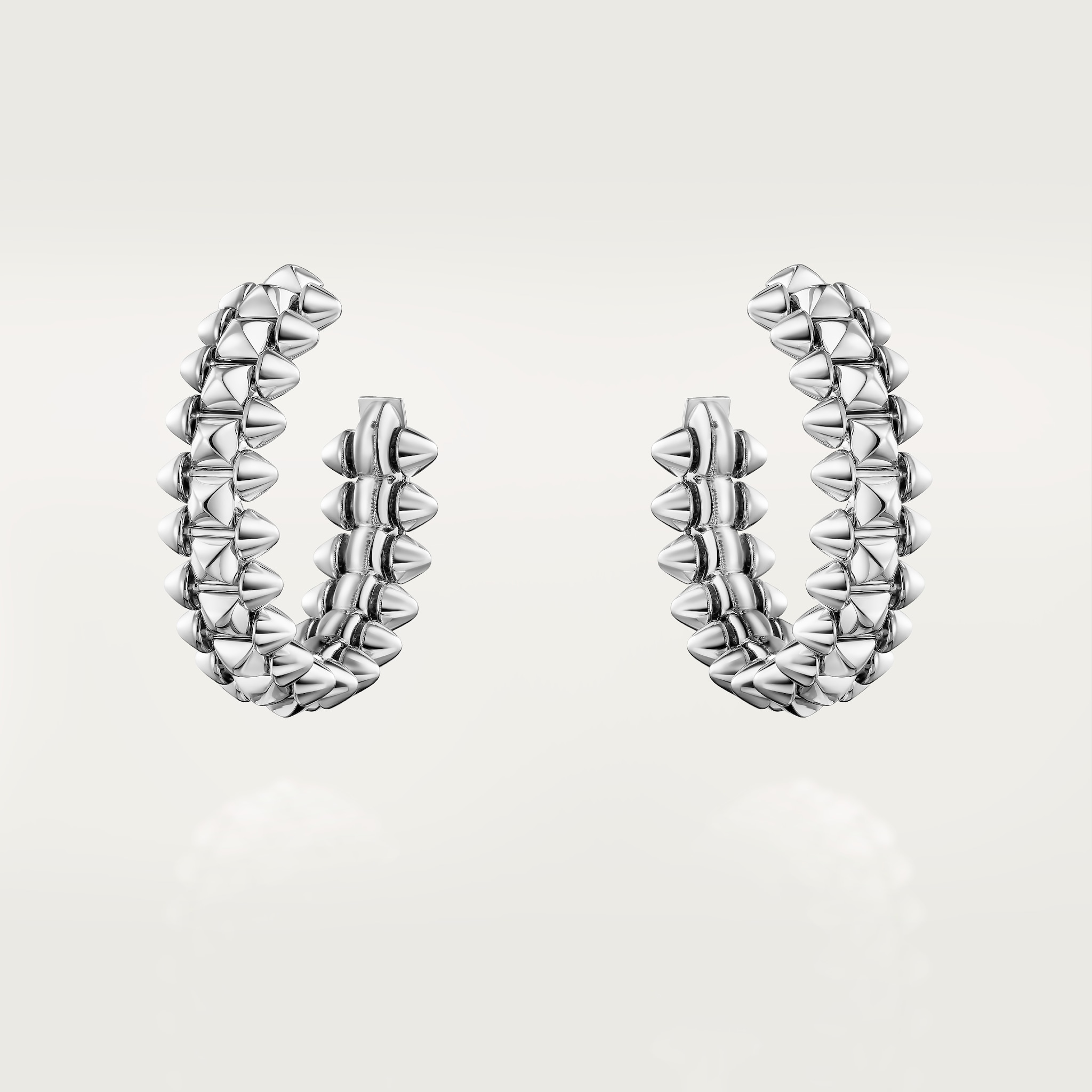 Clash de Cartier hoop earrings, small model 
