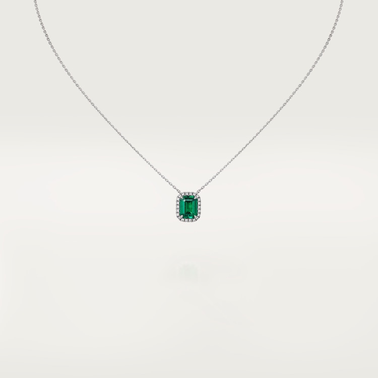 Cartier Destinee necklace with colored stone