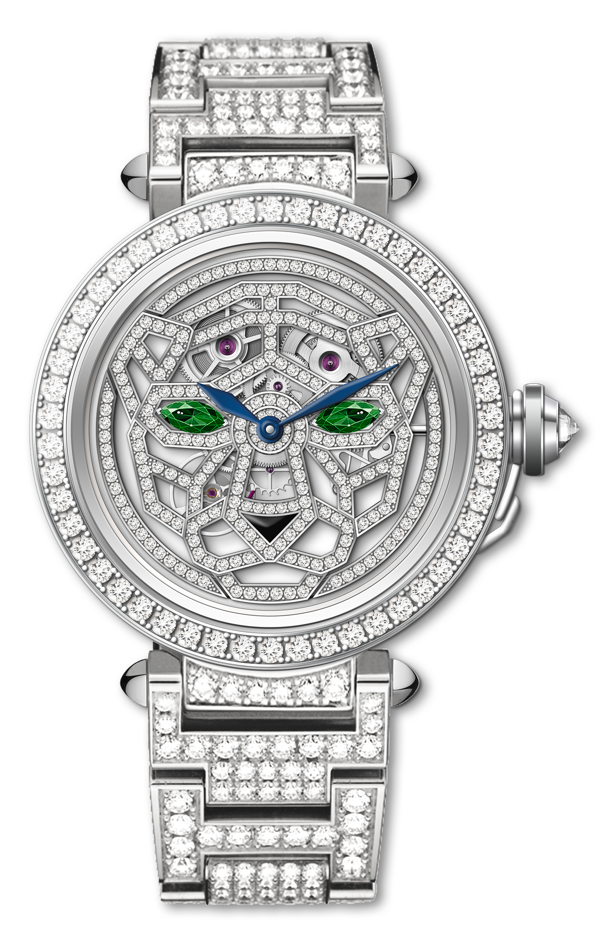ساعة "پانتير" من المجوهرات